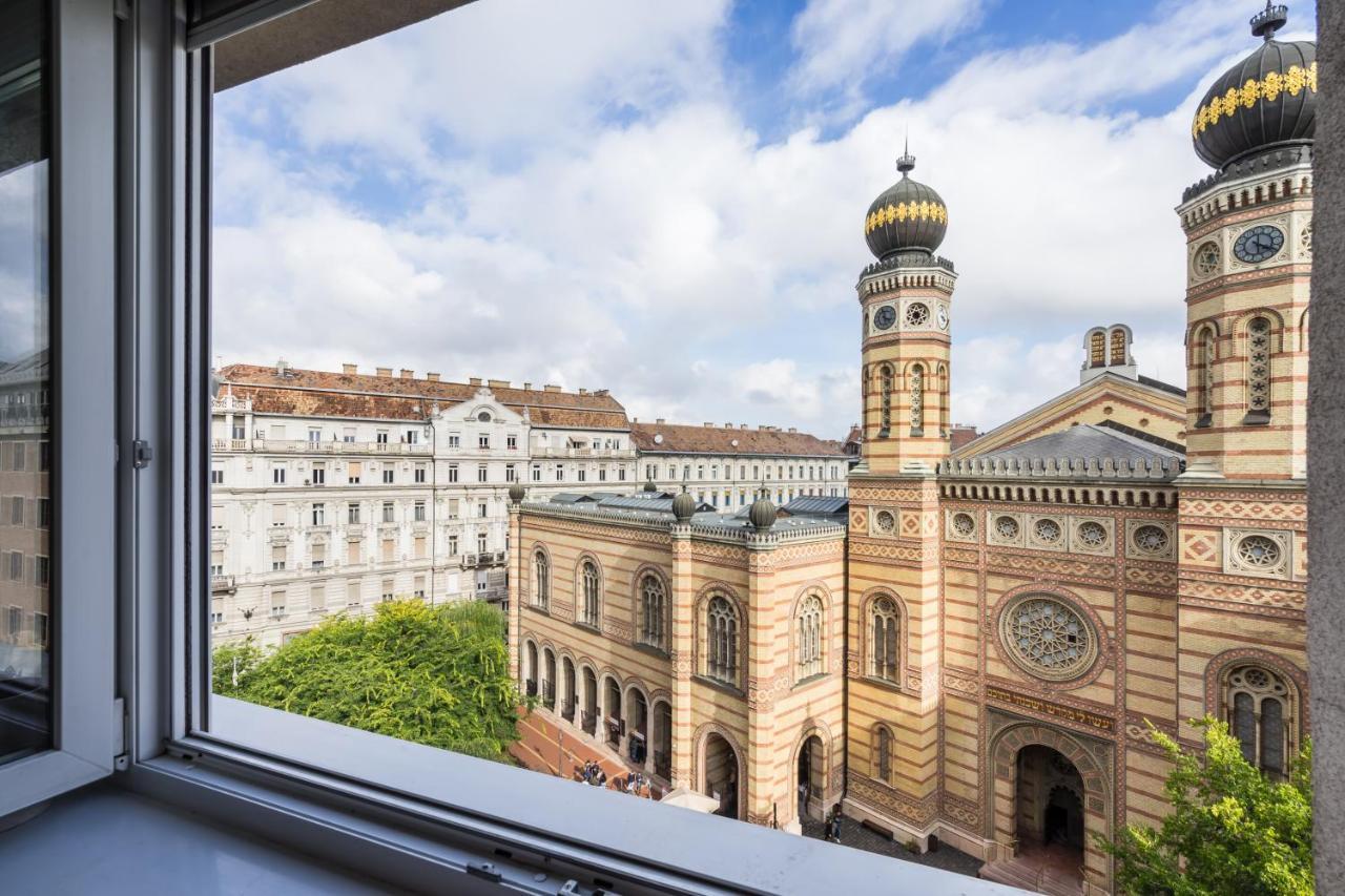 Breathless Panorama Synagogue Elegant Attic Free Parking Reservation Needed Budapest Exterior photo