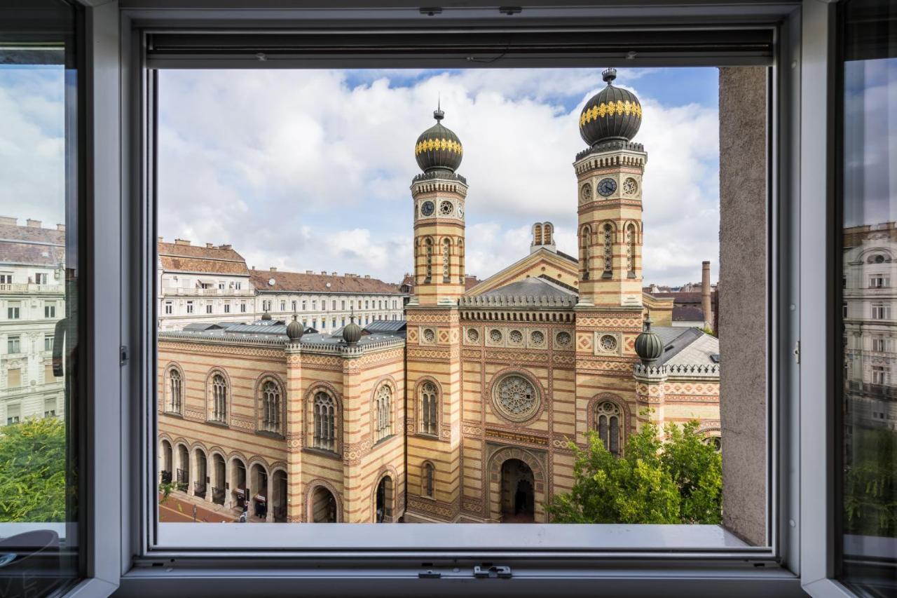 Breathless Panorama Synagogue Elegant Attic Free Parking Reservation Needed Budapest Exterior photo